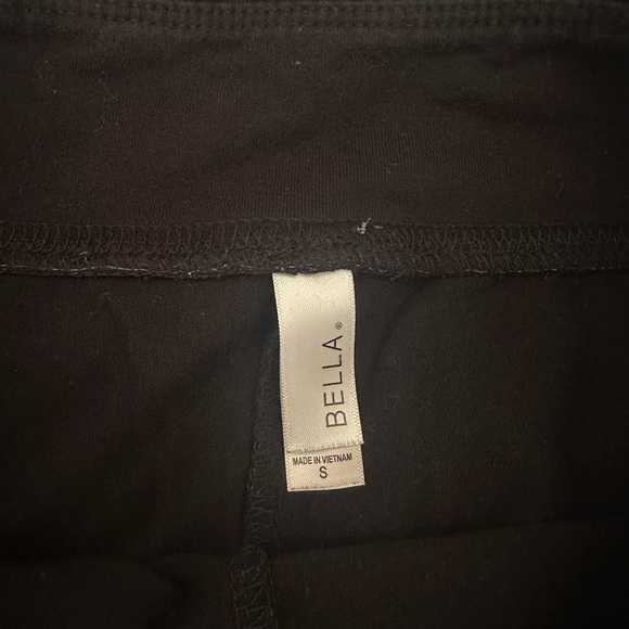 Black Flare Bottom Leggings size S - Picture 5 of 5